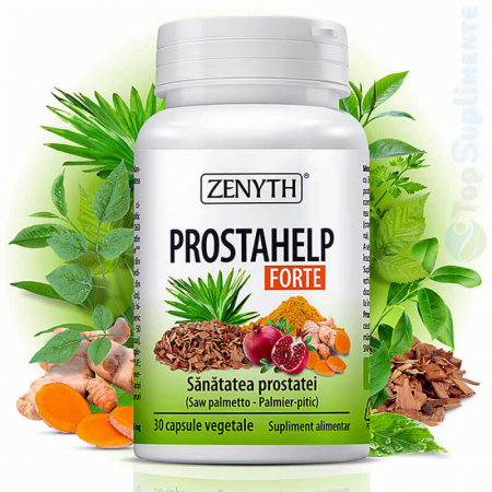 Suplimente prostata - Supliment pastile prostata ProstaHelp Forte Zenyth 30cps TopSuplimente