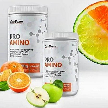 ProAMINO GymBeam complex aminoacizi, proteine si vitamine, masă musculară, efort fizic, oboseală [3]