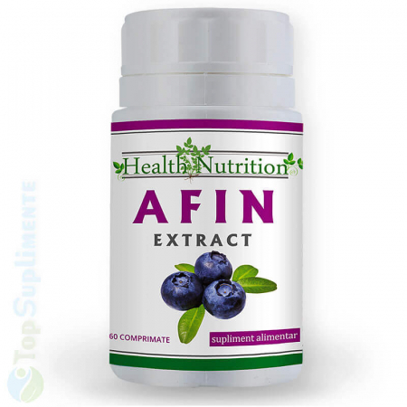 Afin frunze extract 60 capsule, antiseptic, antioxidant, antibacterian, diabet, infecții urinare, diaree (Health Nutrition) [0]