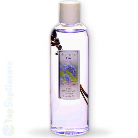 Ingrijire speciala - Ulei masaj lavanda relaxare Herbagen 250ml TopSuplimente