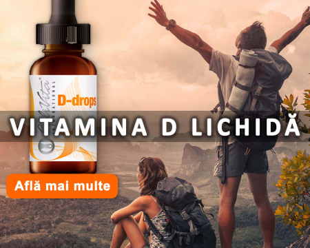 Vitamina D3 picaturi D Drops Calivita 30 ml  - TopSuplimente [4]