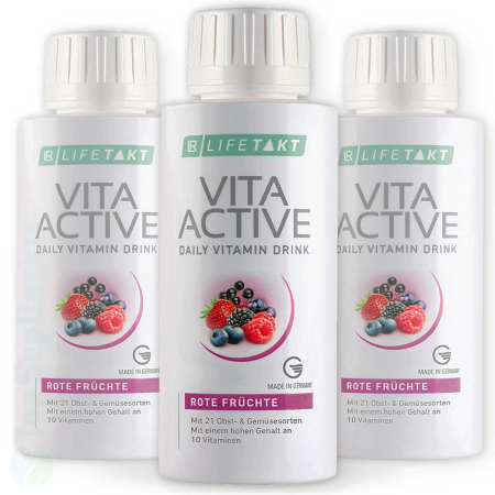 Vitamine lichide - SET 3x Vitamine lichide Vita Active LR din fructe si legume - TopSuplimente