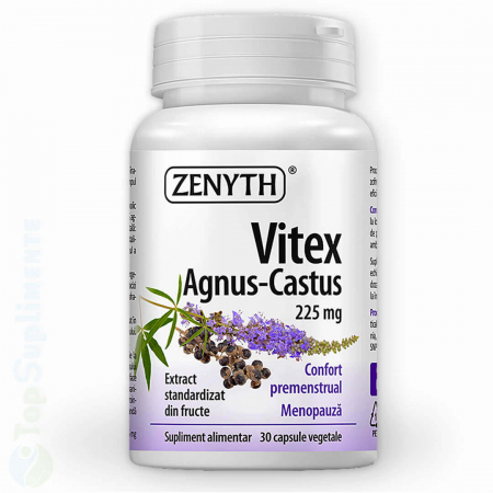 Suplimente prostata - Vitex Agnus Castus pastile menopauza menstruatie progesteron fertilitate Zenyth - TopSuplimente
