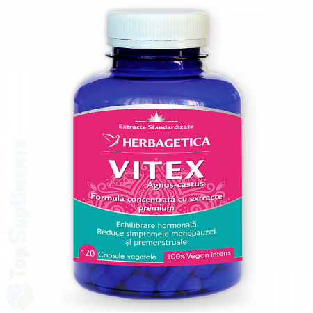 Vitex secretie progesteron, fertilitate si prolactina Herbagetica - TopSuplimente