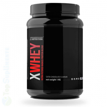 X Whey proteine zer, aminoacizi esențiali, L-glutamină creștere masă musculară, antrenamente (Xplode Gain) [0]
