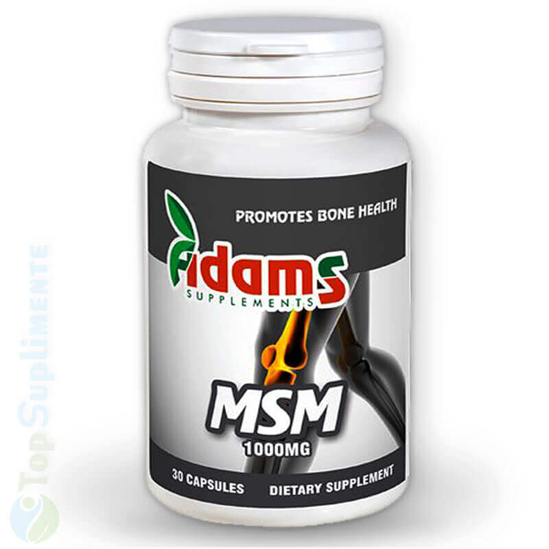 MSM mg Solaray, 90 capsule vegetale, Secom : Farmacia Tei online
