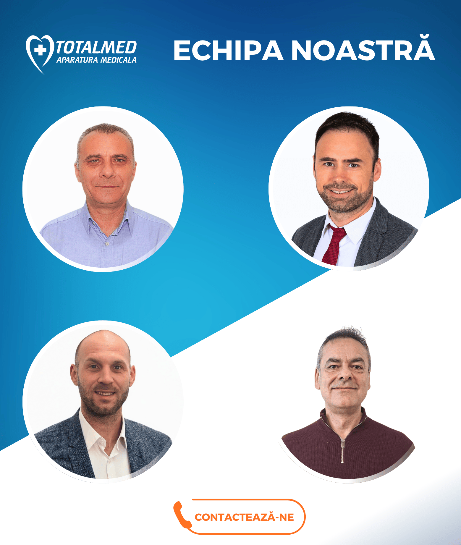 Echipa de vazari Totalmed