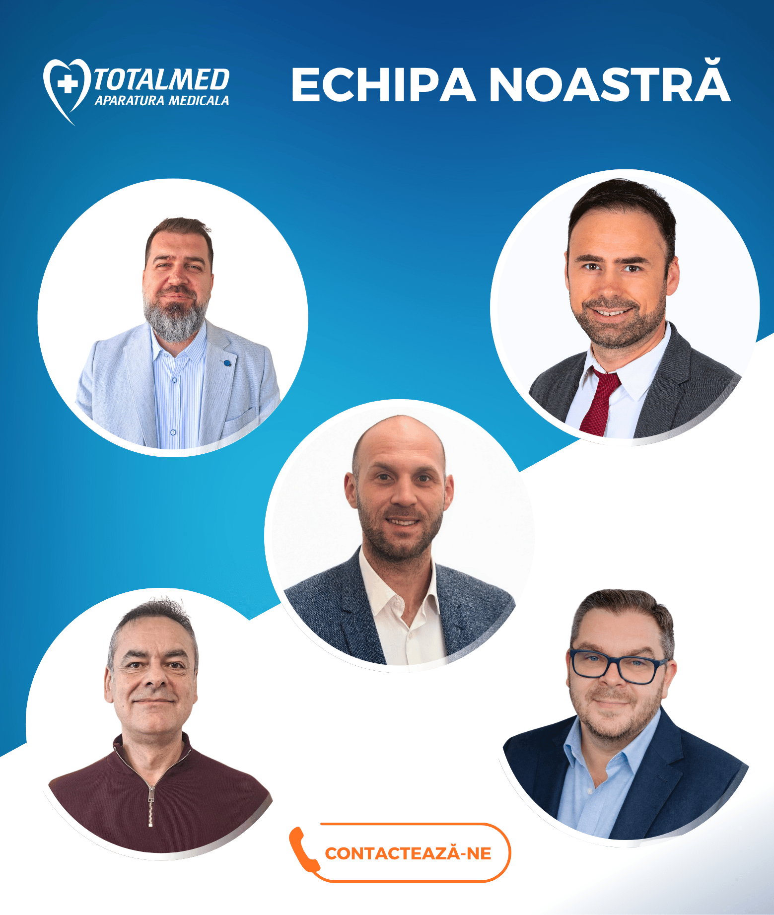 Echipa de vazari Totalmed