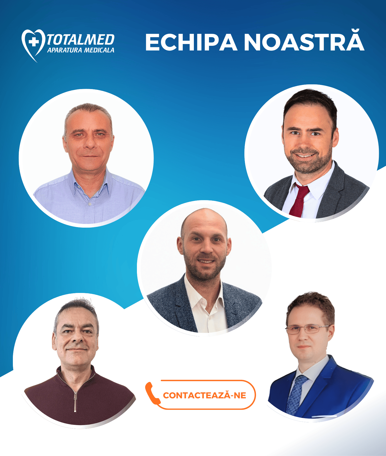 Echipa de vazari Totalmed