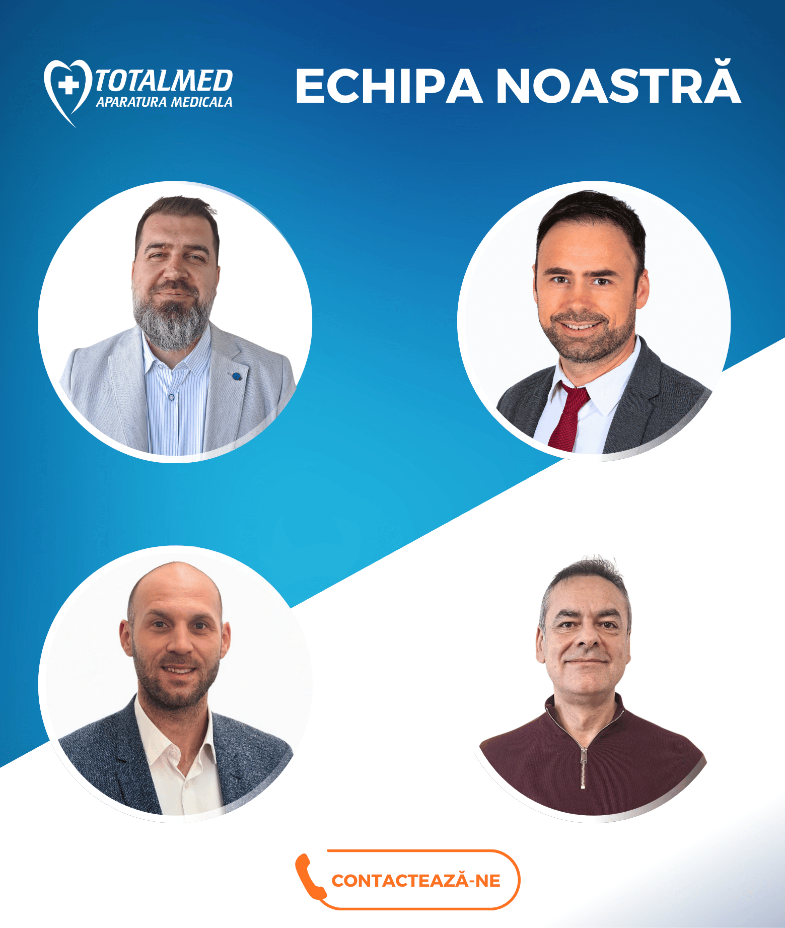 Echipa de vazari Totalmed