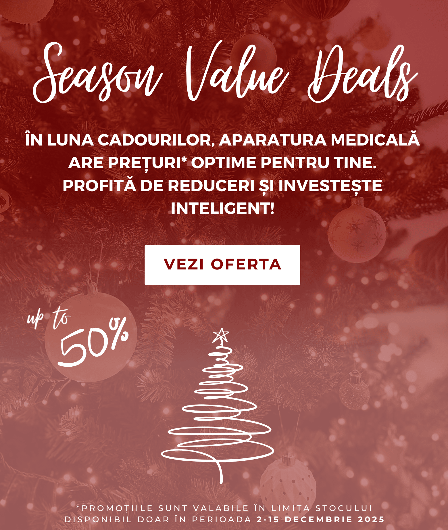 Oferta speciala Decembrie