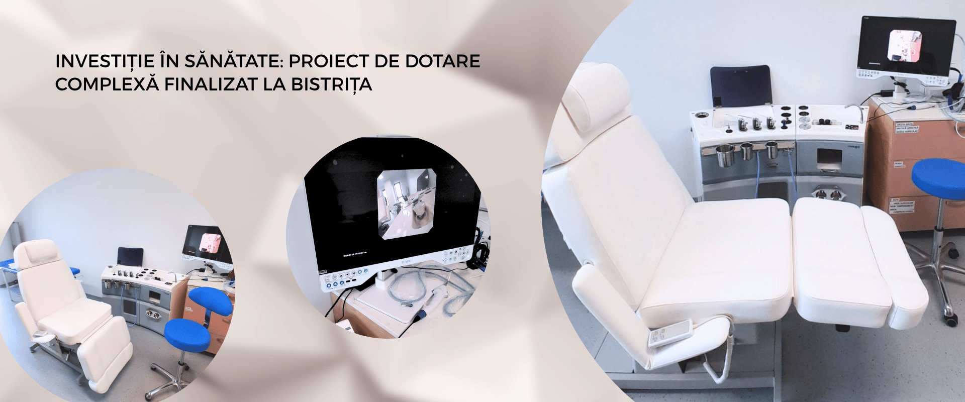 Investiție în sănătate: proiect de dotare complexă finalizat la Bistrița