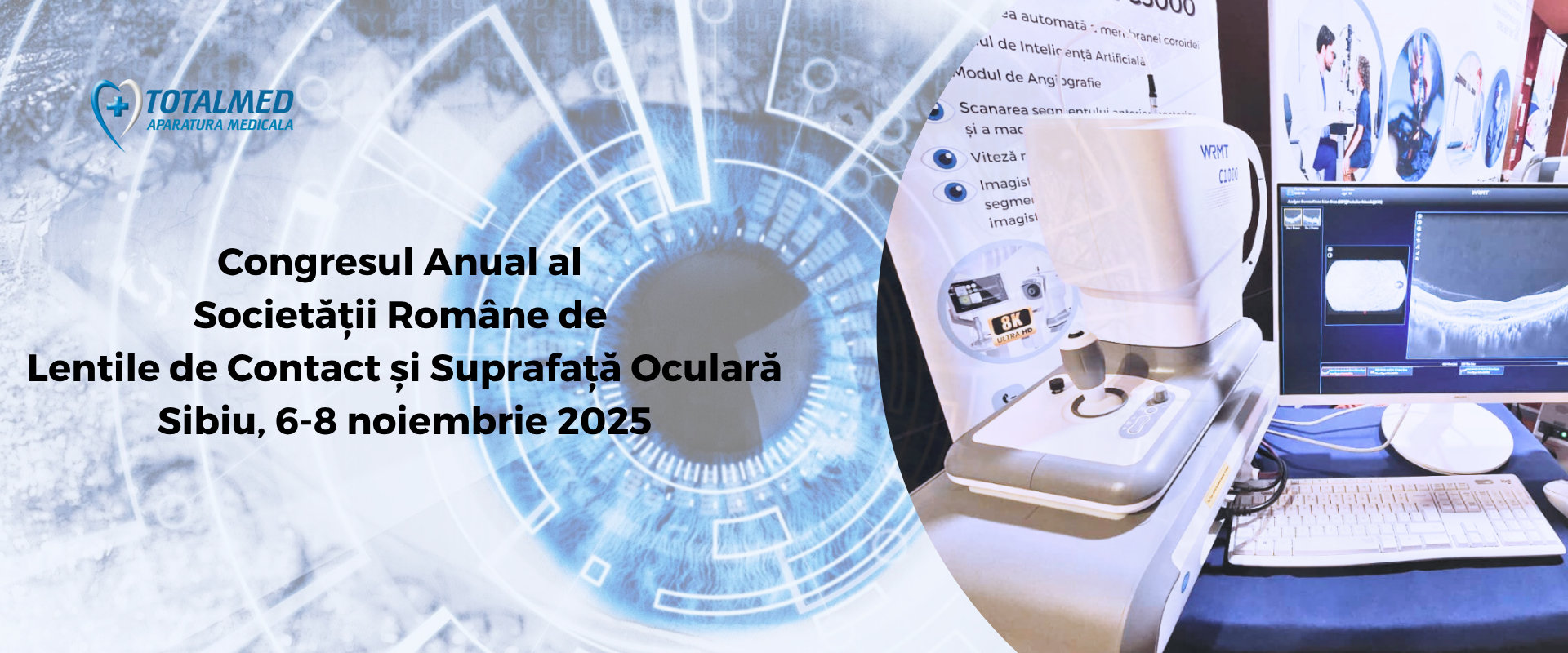 Experiența TOTALMED la Congresul Societății Române de Lentile de Contact și Suprafață Oculară 2025