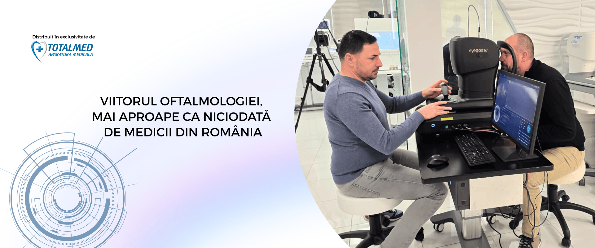 Viitorul oftalmologiei, mai aproape ca niciodată de medicii din România