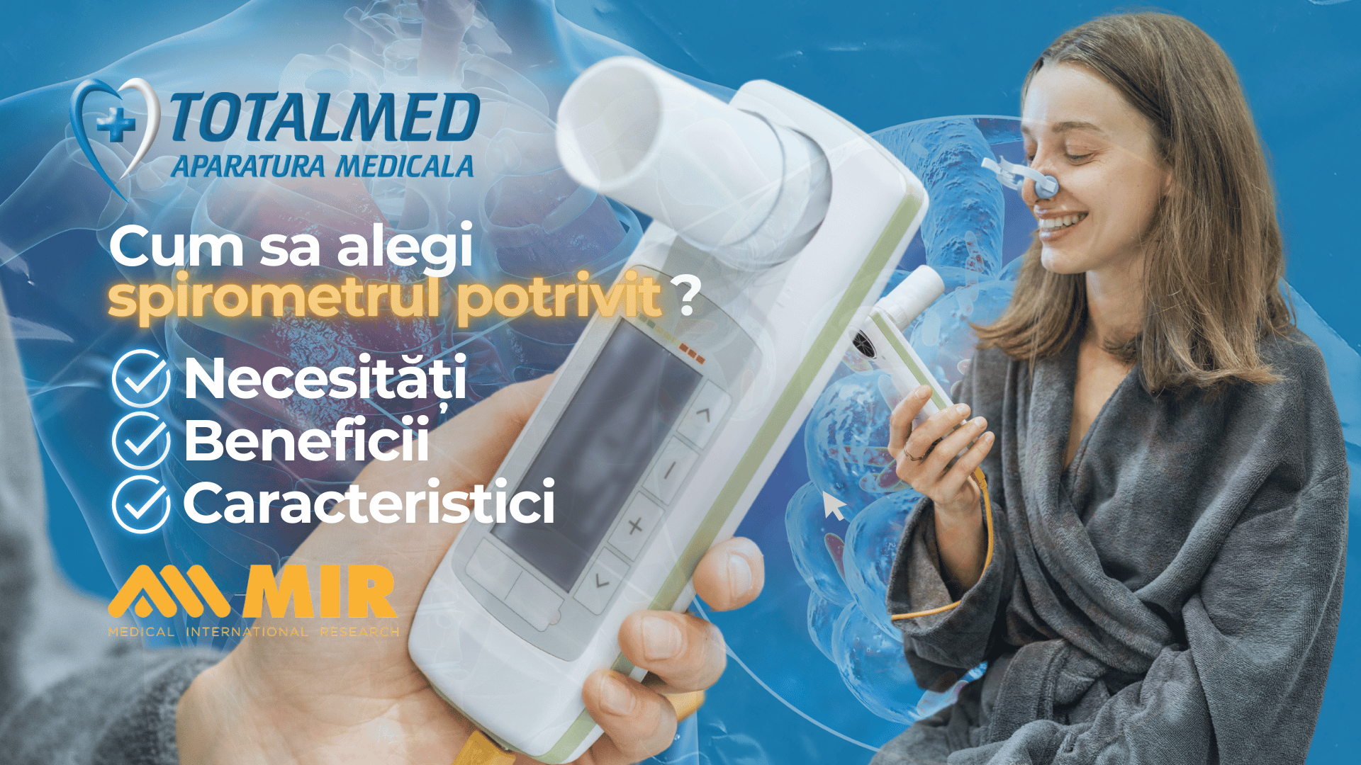 Ghid complet pentru alegerea spirometrelor