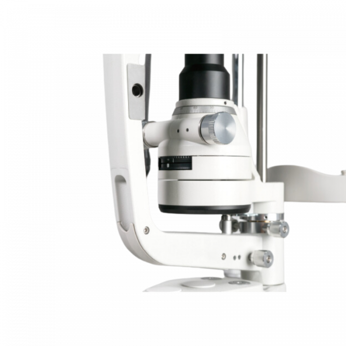Biomicroscop cu 3 măriri MediWorks – iluminare LED, rezoluție HD, filtru galben integrat [5]