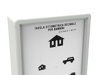 Optotip luminos Mixt -varianta pediatrica, distanta de lucru 3 m [2]