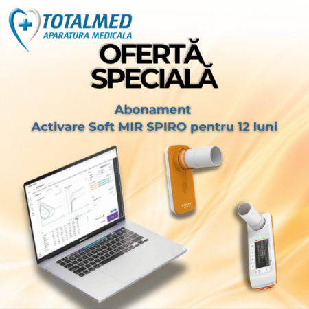 Spirometre - Abonament - Activare Soft MIR SPIRO pentru 12 luni