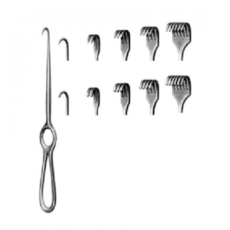 Instrumentar chirurgie - Departator Kocher cu dinti