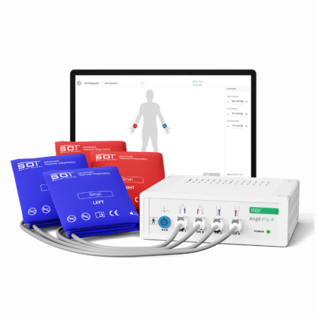 Aparatura Medicala - Dispozitiv Indice Gleznă-Braț AngE™ ABI+ – Screening Vascular Rapid