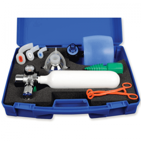 Echipamente de urgenta - Kit de resuscitare SPEED 2 DINN cu butelie | Totalmed Aparatura Medicala