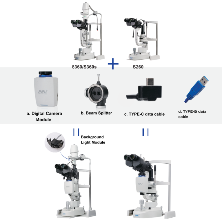 Modul Cameră Digitală pentru biomicroscoape Mediworks [1]