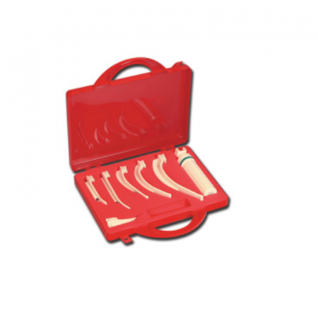 Laringoscoape - Laringoscop CASE 6 lame+Maner plastic