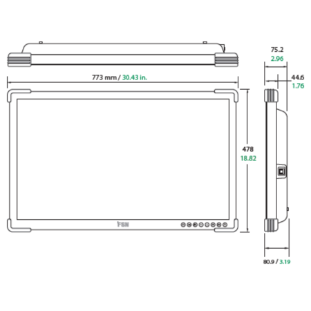 MONITOR MEDICAL FHD 32” pentru lampă chirurgicală RIMSA [1]