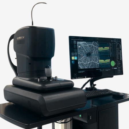 OCT/A EYEFOS 1K cu AI, tomograf în coerență optică 4K pentru diagnostic retinian și glaucom [1]
