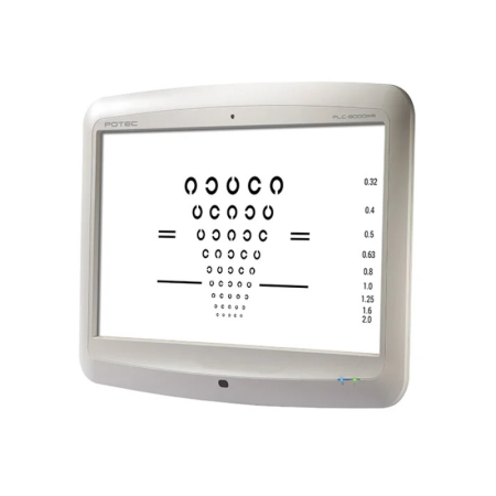 Optotipuri, teste de vedere si proiectoare de teste - Optotip smart LCD - POTEC PLC 8000 POLA