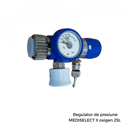 Butelii oxigen medical - Regulator de presiune Mediselect II | Totalmed Aparatura Medicala