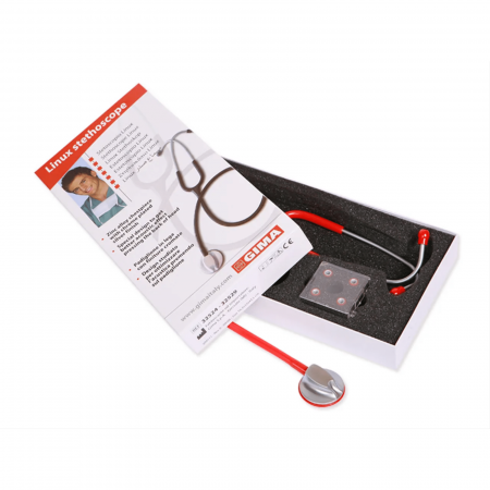 Stetoscop Linux Y- rosu | Totalmed Aparatura Medicala [1]
