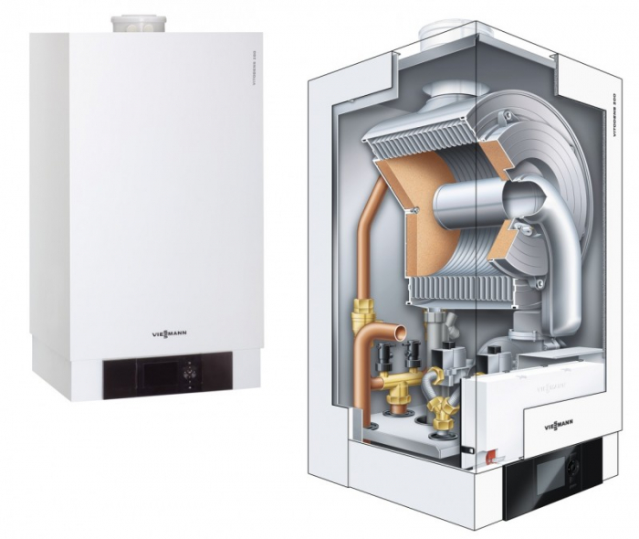 Centrala Termica pe gaz in condensare VIESSMANN VITODENS 200-W 49KW-doar incalzire [2]