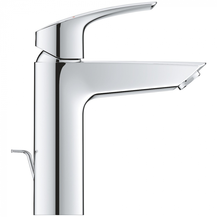 Baterie baie pentru lavoar, Grohe Eurosmart 23322003, montaj stativ, monocomanda, finisaj cromat [2]