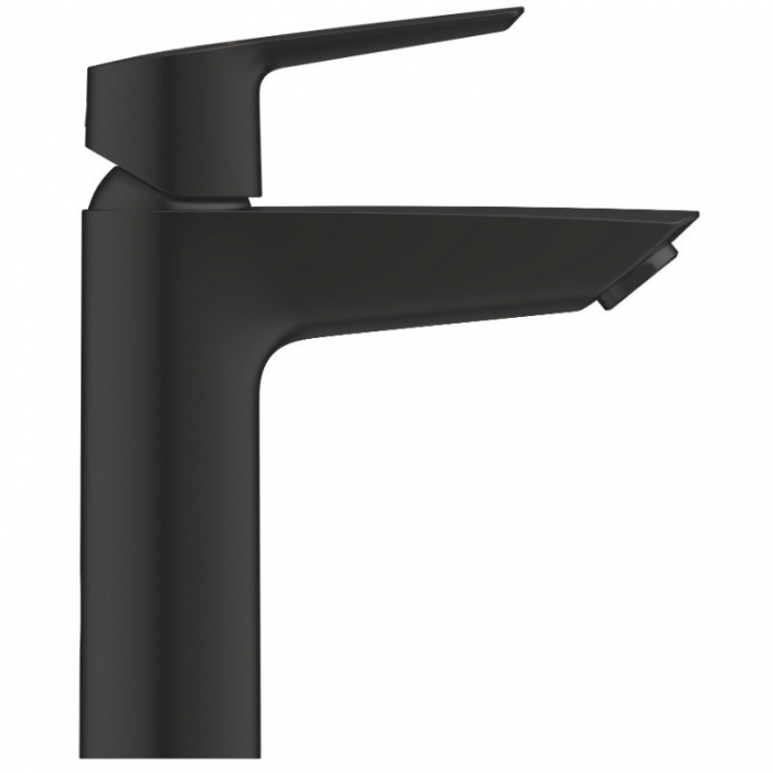 Baterie baie pentru lavoar, Grohe Eurosmart 233222433, montaj stativ, monocomanda, finisaj negru mat [2]