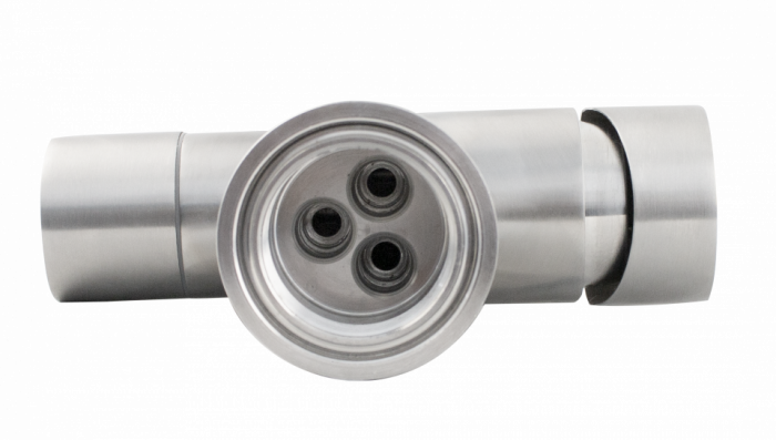 Baterie bucatarie INOX, doua cai pentru apa filtrata si apa menajera [3]
