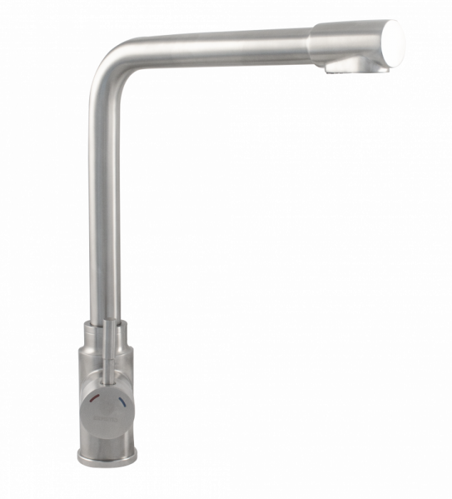 Baterie bucatarie INOX, doua cai pentru apa filtrata si apa menajera [2]