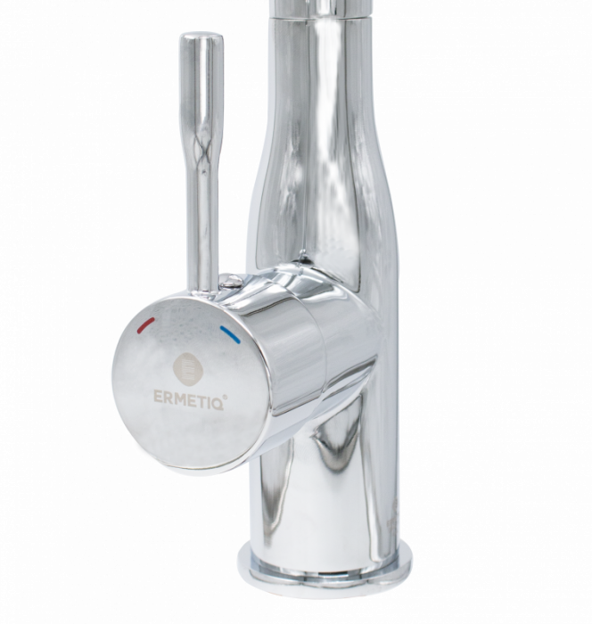 Baterie bucatarie teava inox 90 grd ERMETIQ ER-A417 [2]