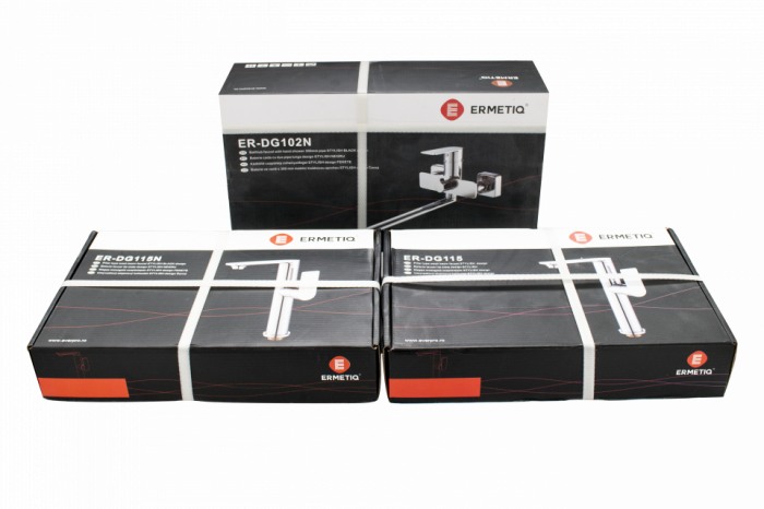 Baterie bucatarie tip lebada INOX, Ermetiq [6]