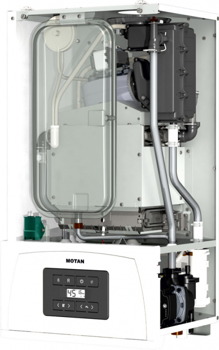 Centrala termica pe gaz in condensatie MOTAN CONDENS 050 24KW, kit evacuare inclus [2]