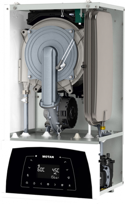 Centrala termica pe gaz in condensatie MOTAN CONDENS PLUS 100 29KW, kit evacuare inclus [3]