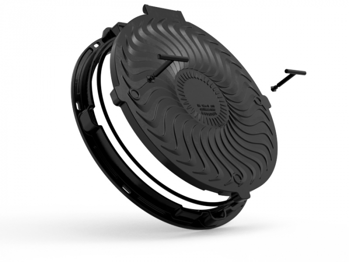 CAPAC COMPOZIT ROTUND 1012*76 CLASA B12.5T [3]