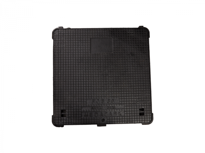 CAPAC PATRAT DIN FONTA 625 X625 CU INCHIZATOR CLASA B 12.5T [2]