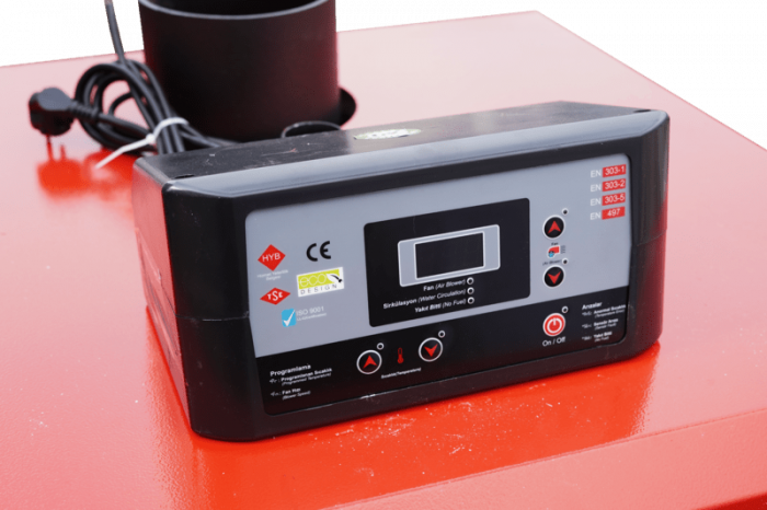 Cazan cu funcționare pe combustibil solid Bautech EKB-3G/25 [2]