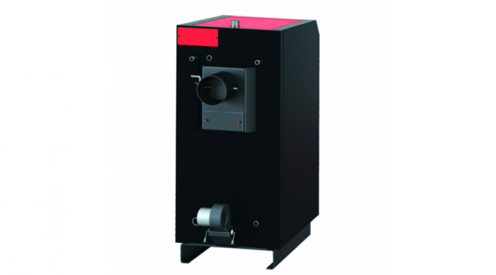 Cazan pe combustibil solid BURNIT 40 KW cu ventilator, NWB PRIME 40 [4]