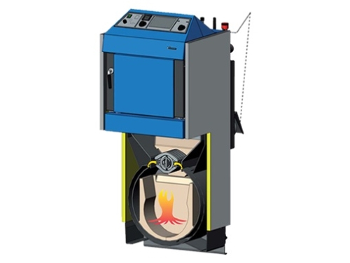 Cazan pe Lemn si Carbune cu Gazeificare ATMOS C 25 ST - 25 KW [3]