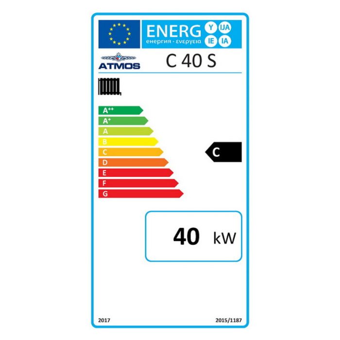 Cazan pe Lemn si Carbune cu Gazeificare ATMOS C 40 S - 40 KW [4]
