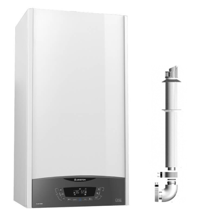 Centrala termica pe gaz ARISTON CLAS ONE WIFI 24+kit evacuare, CADOU extragarantie+termostat [3]