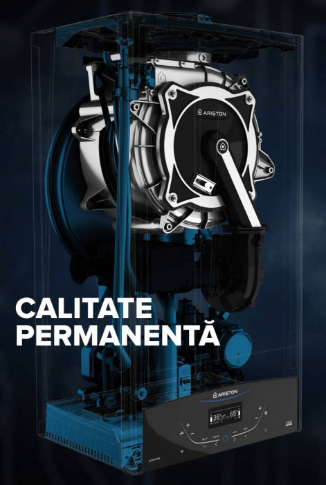 Centrala termica pe gaz in condensare Ariston ALTEAS ONE+NET 24 kW+kit evacuare [4]