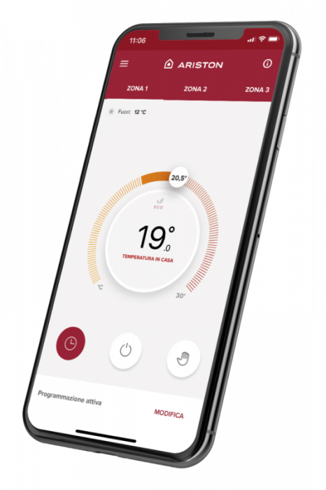 Centrala termica pe gaz in condensare Ariston Clas ONE+ Wi-Fi 24 kW+kit evacuare [3]